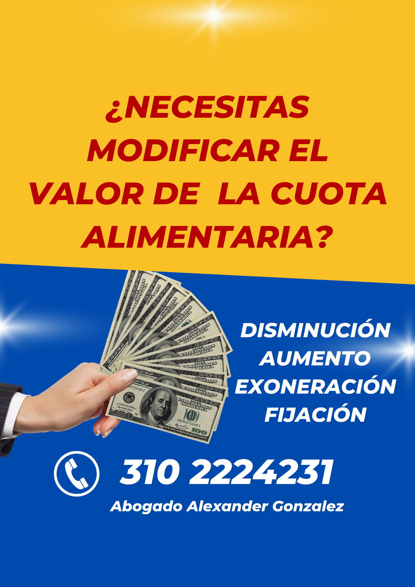 Abogado en Villavicencio - Cuota de alimentos