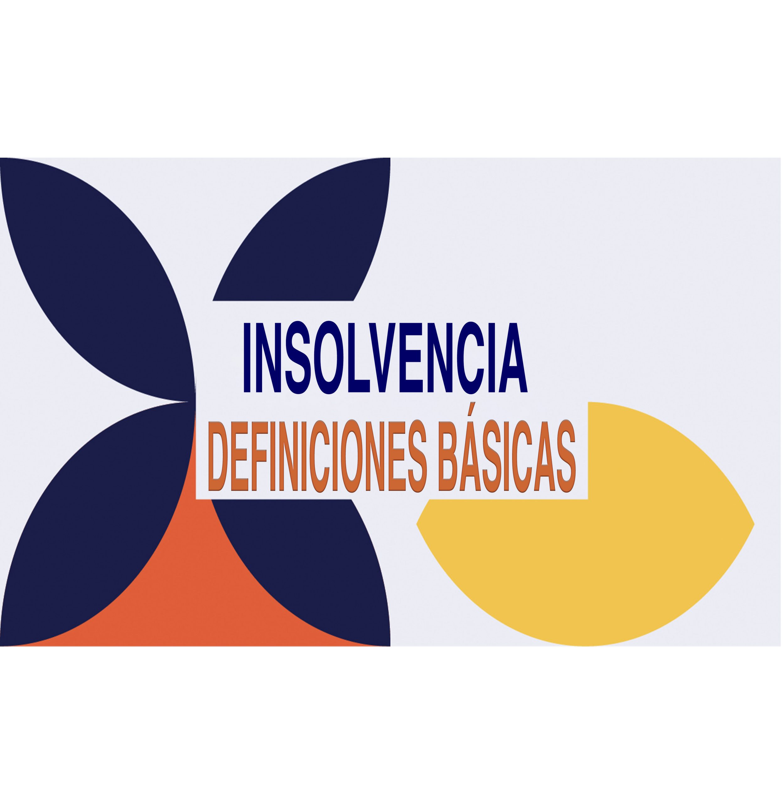 INSOLVENCIA-DEFINICIONES BÁSICAS