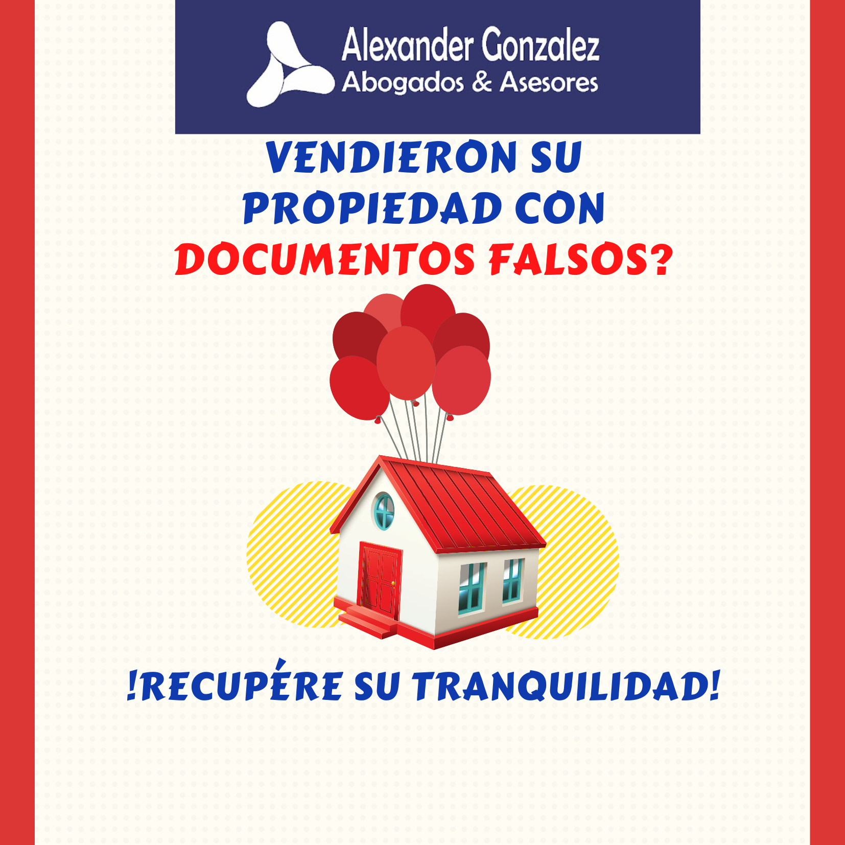 VENDIERON SU PREDIO CON DOCUMENTOS FALSOS