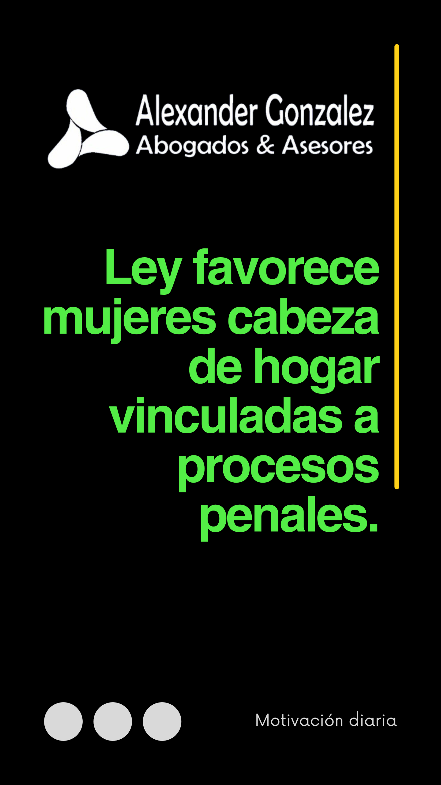 Beneficio mujeres cabeza de hogar vinculadas a procesos penales