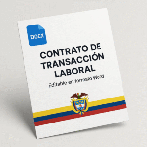 Modelo de Contrato de Transacción Laboral