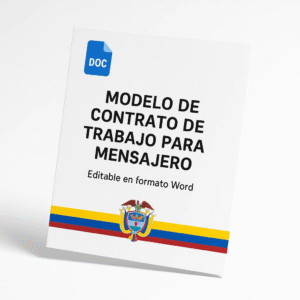 Modelo de Contrato de Trabajo para Mensajero