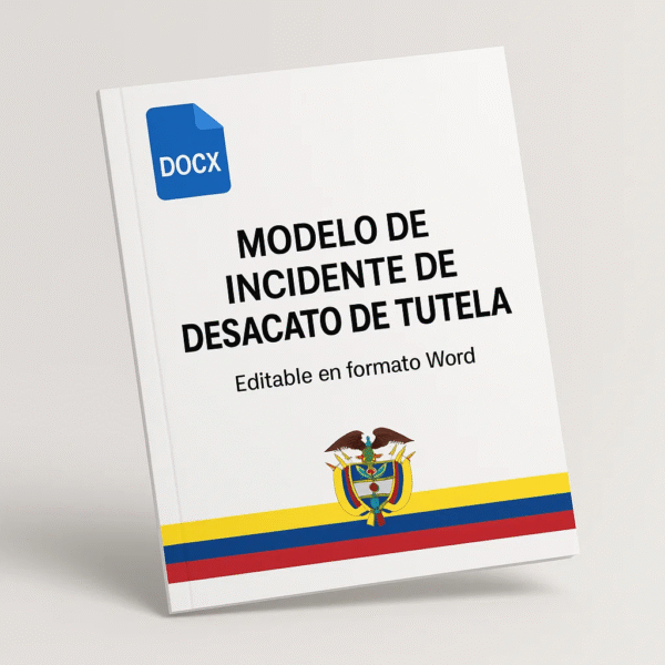 Modelo de Incidente de Desacato de Tutela